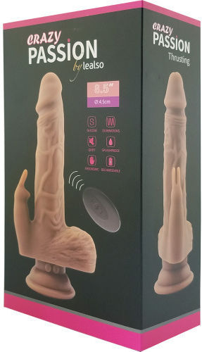 Realistischer Vibrator mit Fernbedienung 21,5cm