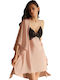 Chicret Essentials Damen-Robe Rosa