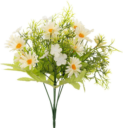 Buchet de Margarete Galbene 31cm Iliadis
