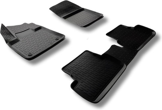 Autopataki Rubber Car Mats Raised Sides Compatible with Peugeot 3008 Opel Grandland 2016-Present