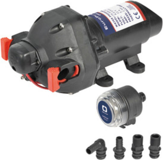 Europump Pressostatic Water Pump 3 Valves 11 L M 2.9 Gallon Min 12 V