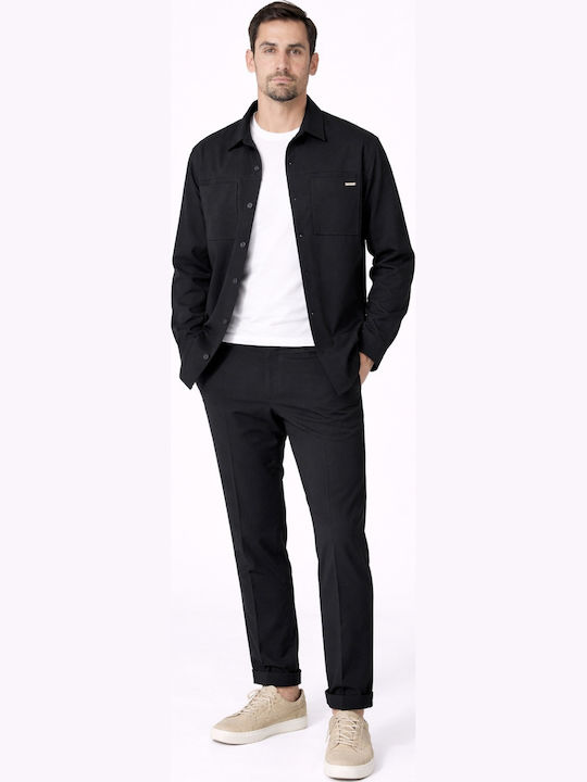 Trousers In Slim Fit Black