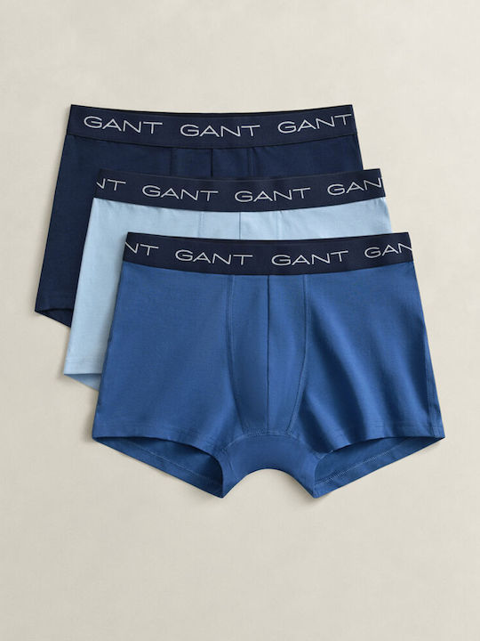 Gant Men's Boxers Vintage Blue Printed 3Pack