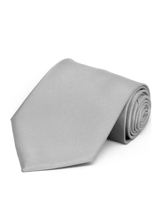 Maskarata Men's Tie In Silver Color