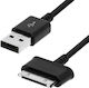 Avizar 30-pin Samsung To Usb-a Cable Galaxy Tab 1 2 3 Note 10.1 Black