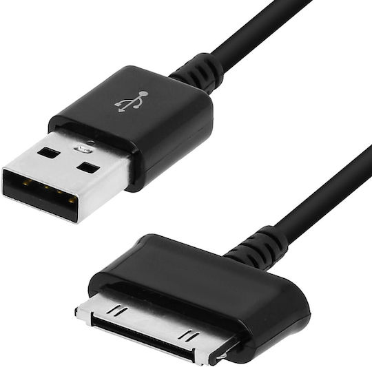 Avizar 30-pin Samsung To Usb-a Cable Galaxy Tab 1 2 3 Note 10.1 Black
