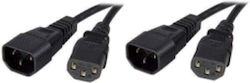 2 Output Power Cords 10a cblout10x2
