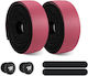 West Biking Yp0804093 1 Pair Bicycle Handlebar Tape Durable Wear Resistant Non Slip Shock Absorbing Road Bicycle Handlebar Wrap Black Pink