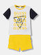 Kids Set with Shorts Summer 2 Pieces Yellow