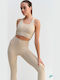 Damen Sport-BH Beiges