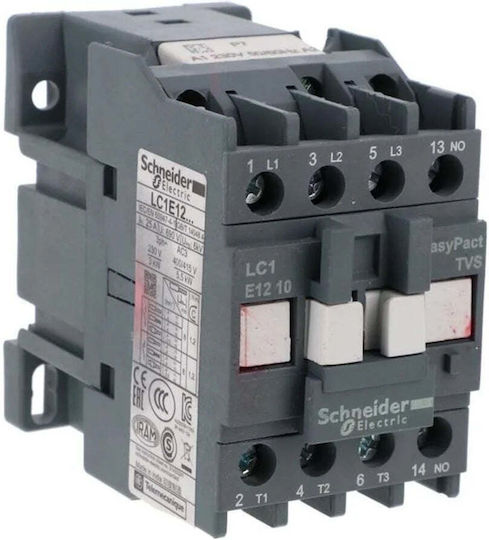 Schneider Electric Tesys Релета На Релса Захранване 12A Триполюсен С Търговия На Автомобилни Крушки 230V