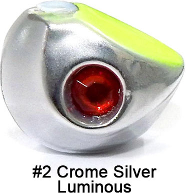 Pregio Heads Hitotsu Slide Tenya Station 45g 2 Chrome Silver Fluorescent