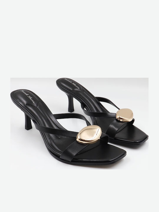 Sweetshoes Πέδιλα Μαύρα