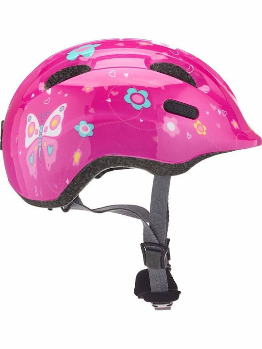 Abus Kinderfahrrad- / Rollerhelm für Stadt Rosa