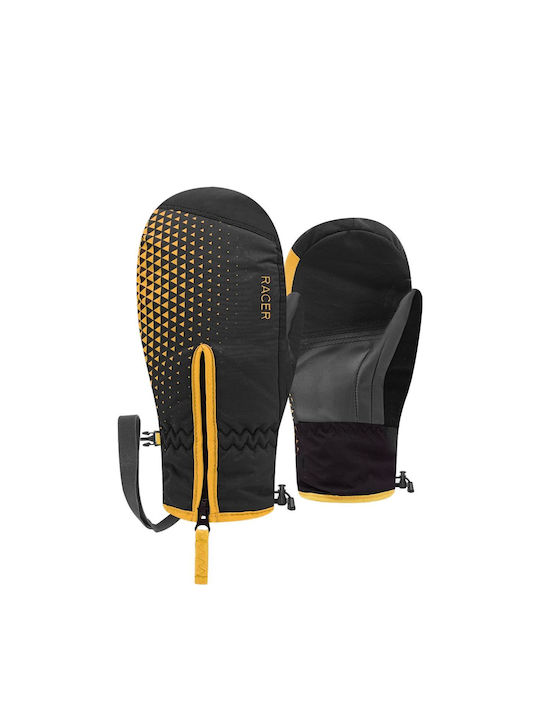 Racer Παιδικά Γάντια Σκι & Snowboard Μαύρα