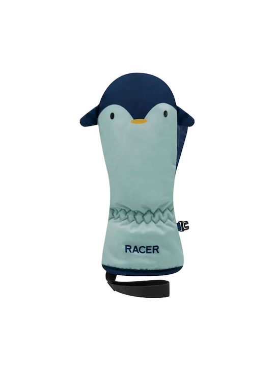 Racer Mittens Kids Ski & Snowboard Gloves Blue