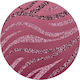 Zebra-Tiermuster Pink