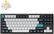 Keychron Q3 Max QMK/VIA Q3M-M4 Wireless Gaming Mechanical Keyboard Tenkeyless with Gateron Jupiter Banana Switches and RGB Lighting (English US) Carbon Black