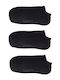 Linea D'oro Ανδρικές Κάλτσες Black 3Pack