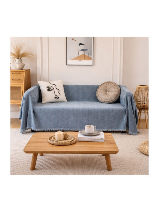 My Home Luxury Seada Sofa Throw Jacquard 180x24...