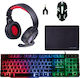 Kooper X Gaming Keyboard Set with RGB Lighting & Mouse English US
