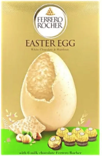 Ferrero Ou de Ciocolată de Paște cu Ciocolată Albă și Alune 250gr