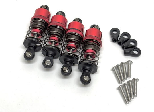 Absima 1:10 Alu Standard Dampers 50mm/52mm 4 Absima