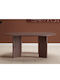 Dallas 5145 Round Extendable Wooden Table Brown 75x75cm