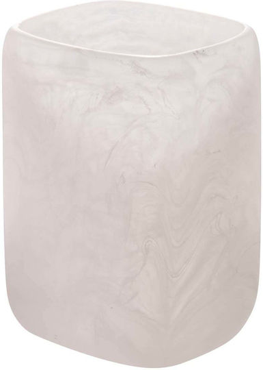 Atmosphera Marble Getränkehalter aus Harz Beige