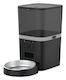 Bruno Automatischer Silikon Futter- und Wasserschale für Katze mit Gestell 6lt in Schwarz Farbe mit WLAN
