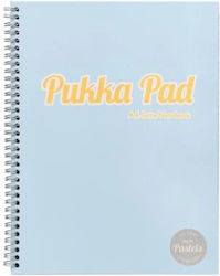 Pukka Pad Spirale Schulheft Geregelt A4 200 Papiereinlagen Hellblau Pukka Pad Spirale Schulheft Geregelt A4 200 Papiereinlagen Hellblau