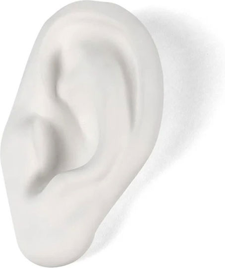 Seletti Tischdekoration Memorabilia Mvsevm Ear 10075 13.8x6.5x24.5cm Weiße Keramik Seletti Tischdekoration Memorabilia Mvsevm Ear 10075 13.8x6.5x24.5cm Weiße Keramik