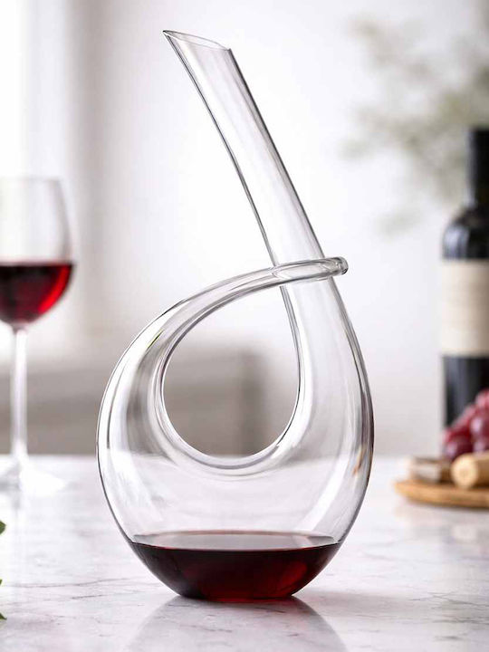 Glass Wine Serving Decanter with Stopper