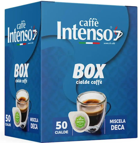 Intenso Κάψουλες Espresso Decaffeine Συμβατές με Μηχανή E.S.E. Pod 50caps