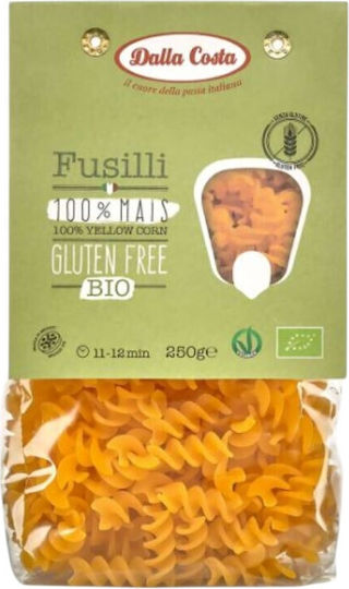 Dalla Costa Fusilli Whole Wheat Organic Gluten-Free 250gr