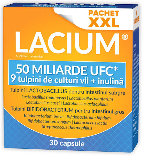 Zdrovit Lacium 140mg Supliment pentru Întărirea Sistemului Imunitar 30 Capsule