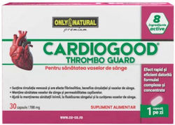 Only Natural Cardiogood Thrombo Guard 788mg 30 Capsule Only Natural Cardiogood Thrombo Guard 788mg 30 Capsule