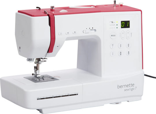 Bernette Професионална Шевна Машина Sew&go 7 Бяла