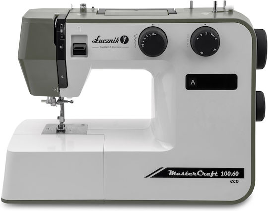 Lucznik Konventionelle Nähmaschine Master Craft 100.60 Weiße