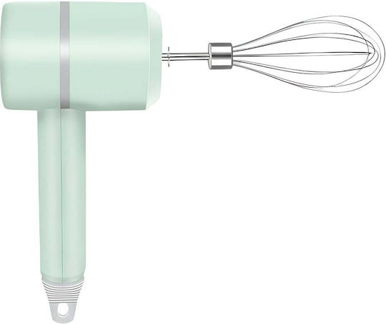Avizar Wiederaufladbarer Kabelloser Mixer Usb 20w Doppelrührbesen 1200mah Mintgrün