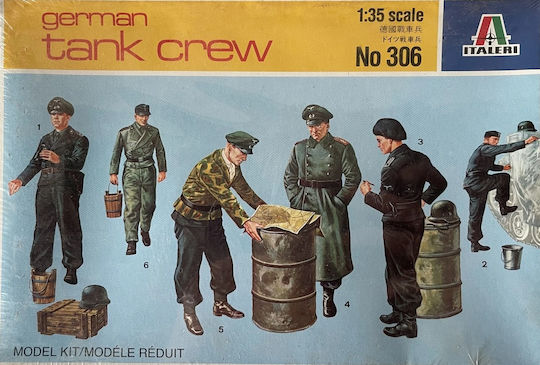 Italeri Static Models German Tank Crew 1:35 306