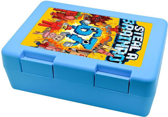 Koupakoupa Steal A Brainrot 67 Roblox Style Plastic Kids Food Container 18.5 x 12.8 x 6.5cm