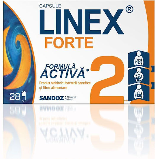 Sandoz Linex Forte Supplement for Weight Loss 28 Capsules