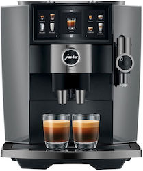 Jura Twin Espressor Automat 1450W Presiune 15bar pentru Cappuccino cu Râșniță Neagră Jura Twin Espressor Automat 1450W Presiune 15bar pentru Cappuccino cu Râșniță Neagră