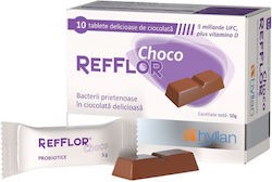 Hyllan Pharma Refflor Choco 10 Plicuri Natural Hyllan Pharma Refflor Choco 10 Plicuri Natural