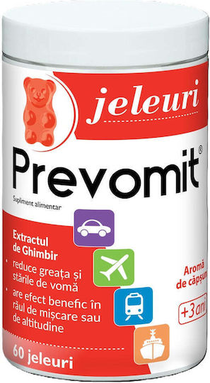 Zdrovit Prevomit 3+ Cu Aromă De Căpșuni Supliment Alimentar Special 60 Gummies Căpșuni