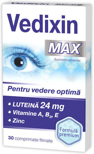 Zdrovit Vedixin Max Pentru Vedere Optimă Supliment Alimentar Special 30 Capsule
