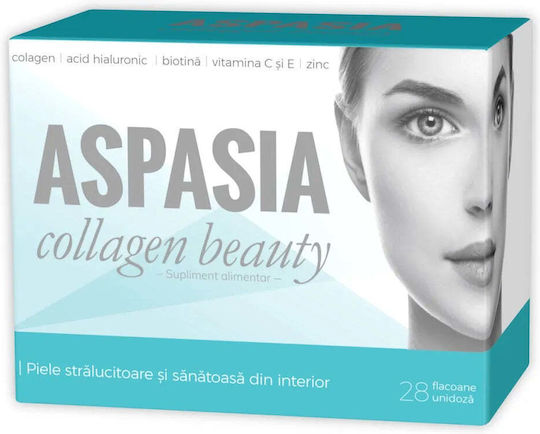 Zdrovit Aspasia Colagen Beauty Ampule 28 Ampule Supliment Pentru Piele Sănătoasă 28 Plicuri