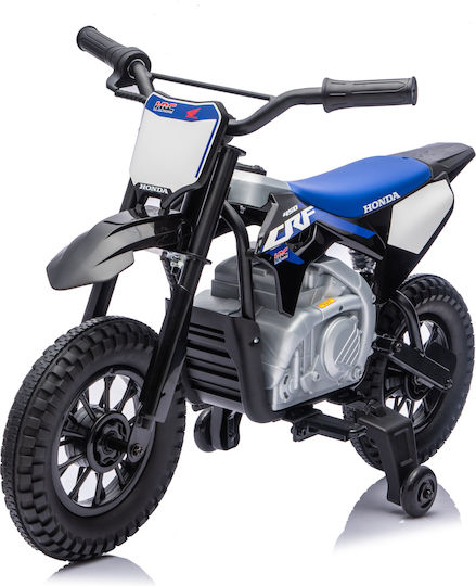 Kinder Elektromotorrad HONDA CRF 450 R PLUS Elektrisch 24 Volt Schwarze A9903