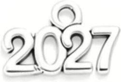 Μεταλλική Χρονολογία 2027 Ασημένιο 1.4x0.9cm 1 Τεμάχιο Μεταλλική Χρονολογία 2027 Ασημένιο 1.4x0.9cm 1 Τεμάχιο